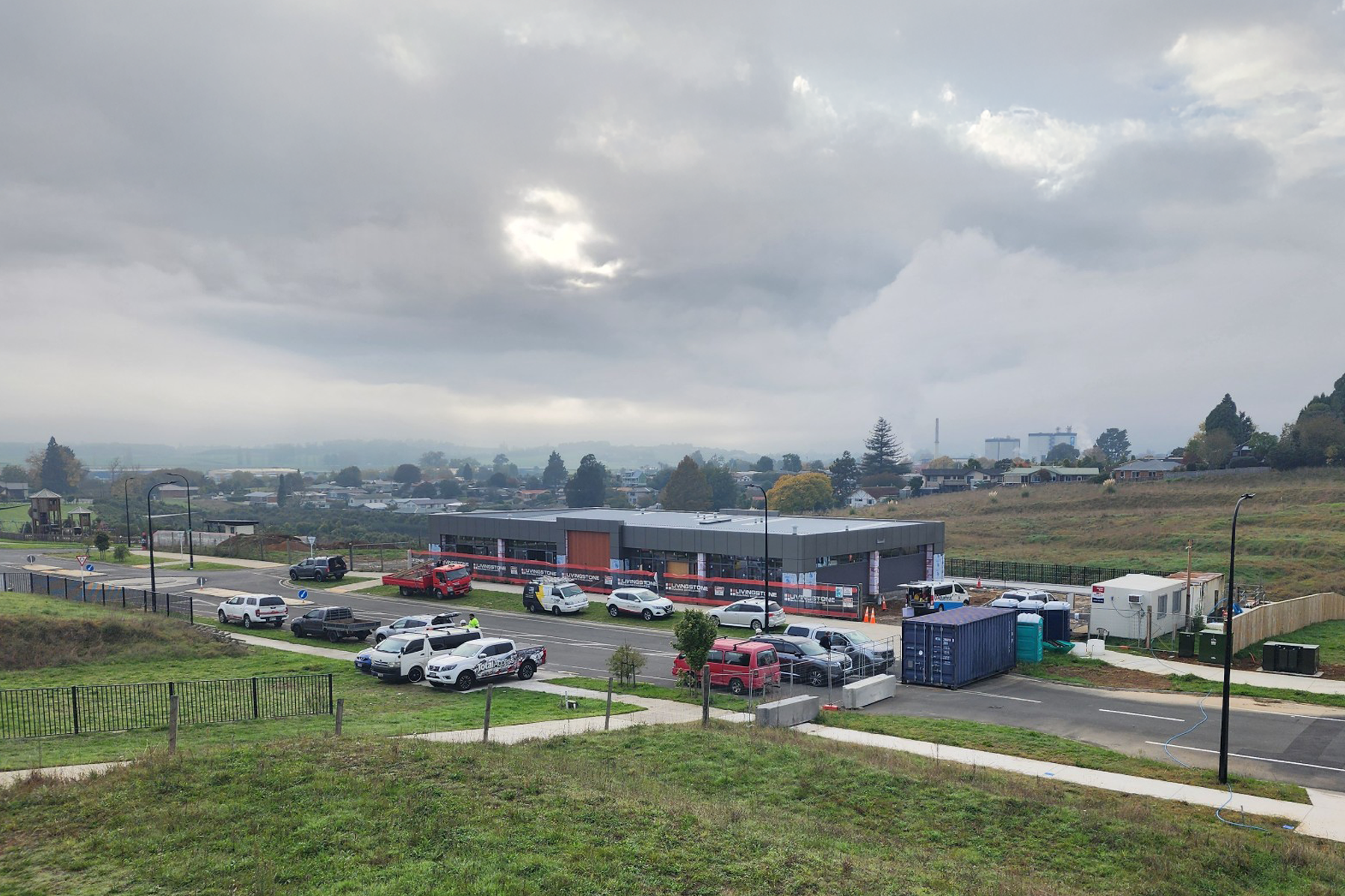 Exterior cladding completed in May 2025