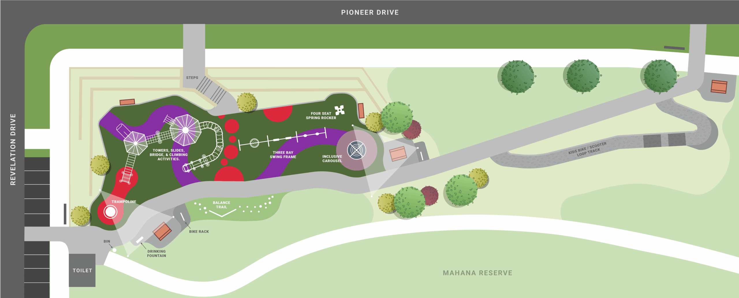 Site Map of the Playground